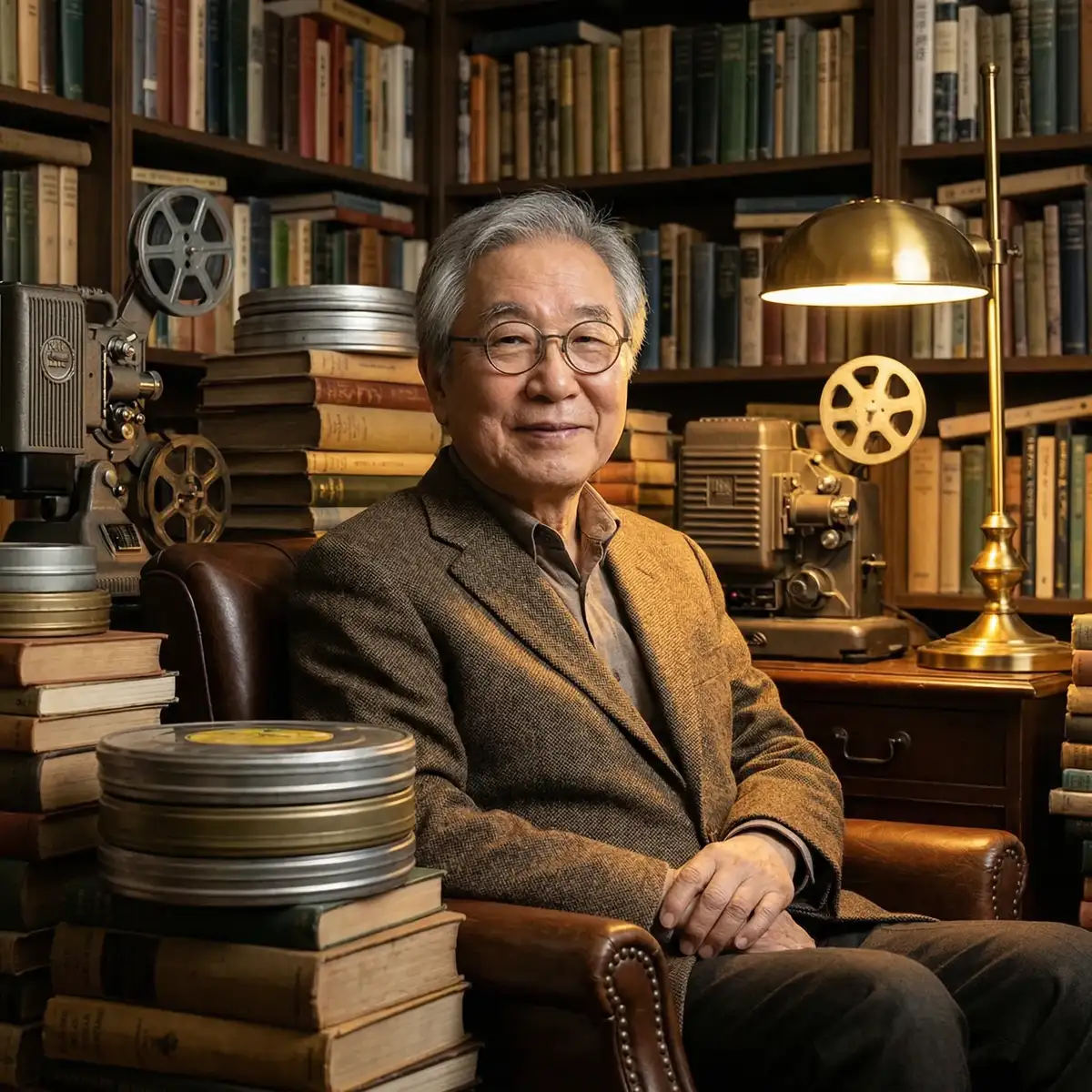 亚洲伦理片库馆长肖像 - 情深叉喔 研究学者